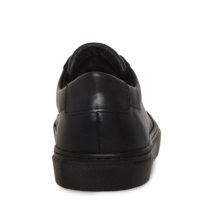 Black Steve Madden Bolo Men's Sneakers | PH 9186ABJ